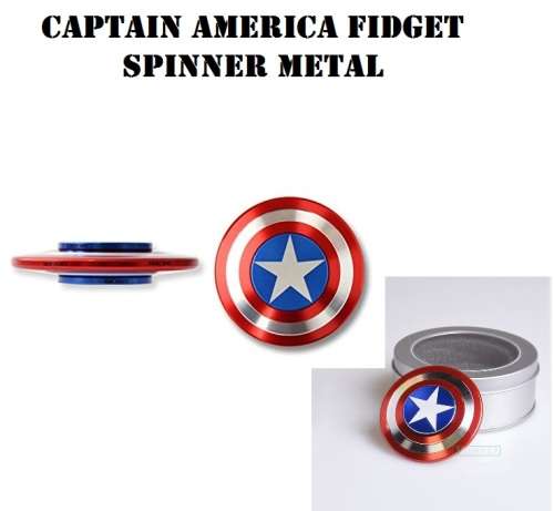 CAPTAIN AMERICA FIDGET SPINNER WHOLESALE  LOW BULK SHIPPING PRICE