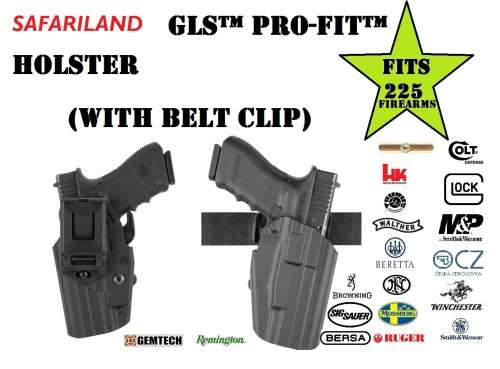 SAFARILAND PO7  /P09 GRIP LOCK SYSTEM HOLSTER FOR OVER 225 PISTOLS R1095.00