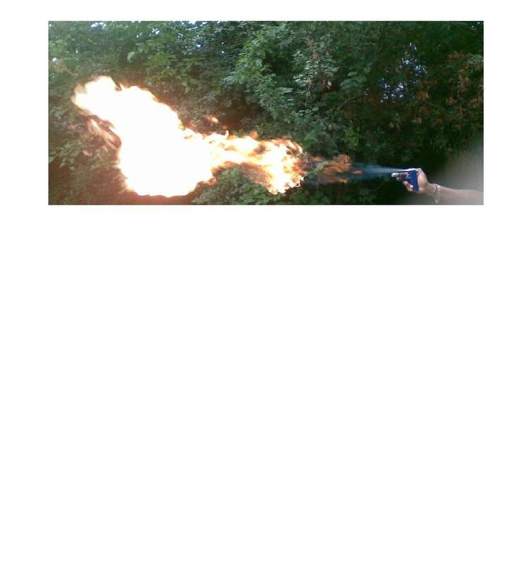 SELF DEFENCE FLAMESTER FLAME BLASTER