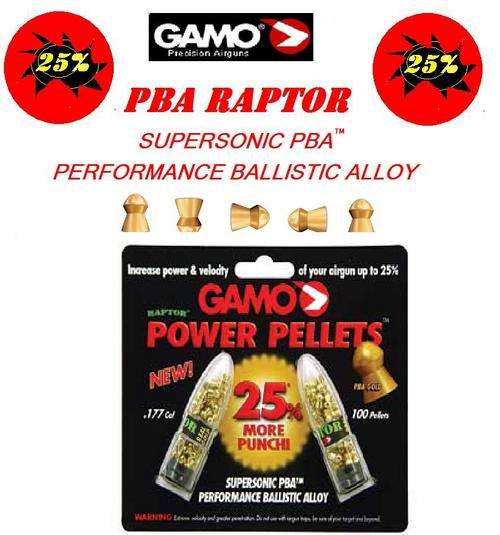 GAMO Raptor Supersonic PBA's