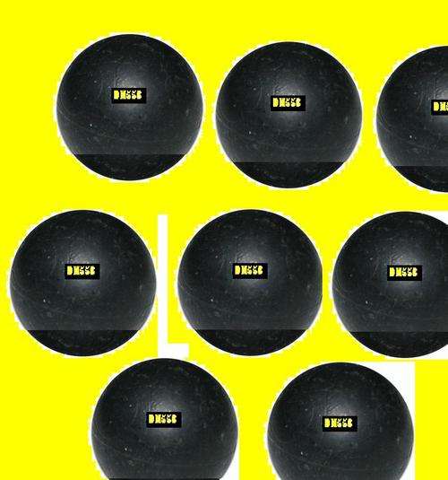 Solid Nylon Glass Fill black .68 balls Riot / Police / Self Defence