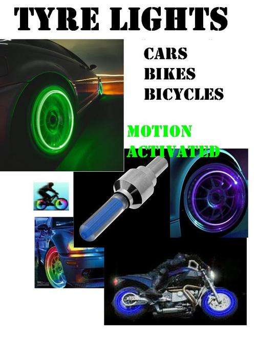 FIREFLIES  FLASHING WHEEL LED VALVE CAP