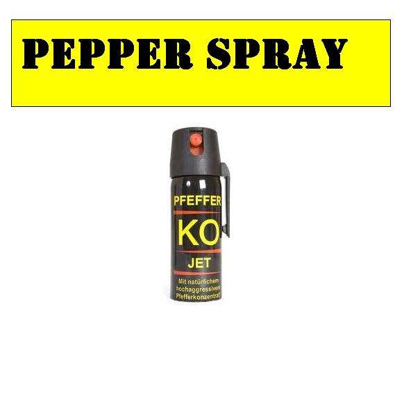 PFEFFER KO PEPPERSPRAY THE BEST IN THE WORLD -  JET 50ML