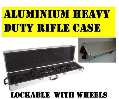 RED HOT SPECIAL !!!! LIMITED EDITION  ALUMINIUM RIFLE CASE LOCKABLE R3240.00