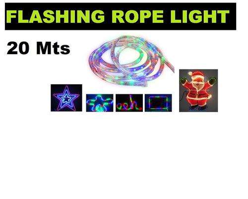 20 METER ROPE LIGHTS 5 MODE FLASHING220V INDOOR OR OUTDOOR  R399.95