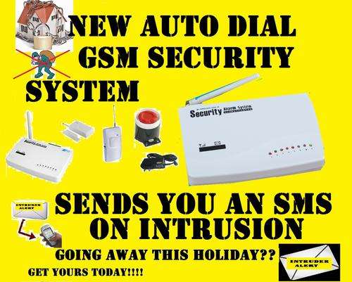 NEW GSM INTRUDER ALERT SYSTEM FOR HOME , OFFICE , WAREHOUSE OR BUSINESS