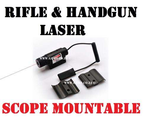 HIGH QUALITY Laser Kit For All Air Rifles,HANDGUNS  and .22 Rifles rail or scope mount R1450.00