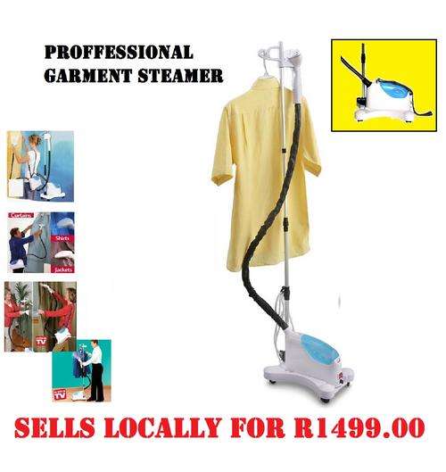 RED HOT SPECIAL PROFESSIONAL GARMENT STEAMER R1499.95