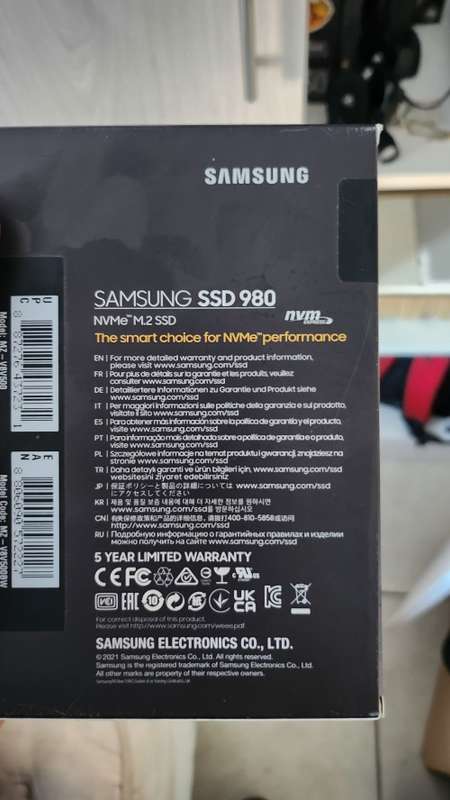 *LARE ENTRY*  Samsung 980 M.2 SSD 500GB