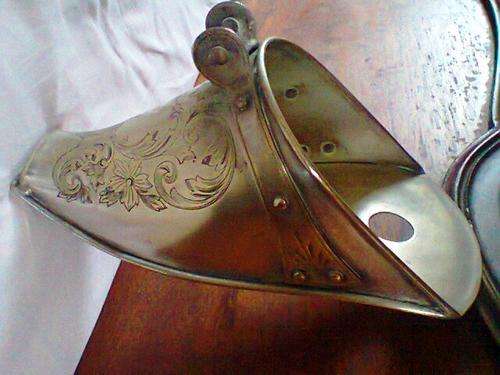 A VINTAGE Shoe for hanging on the wall as a pocket Scone or for Letters and receipts.