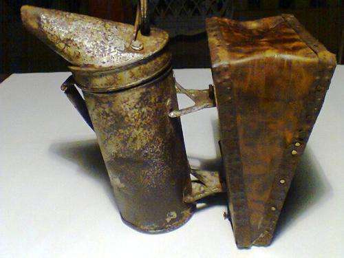 A Very Old Vintage BEE KEEPER'S SMOKER, It Will Make A Nice & Atractive Bar Ornament.
