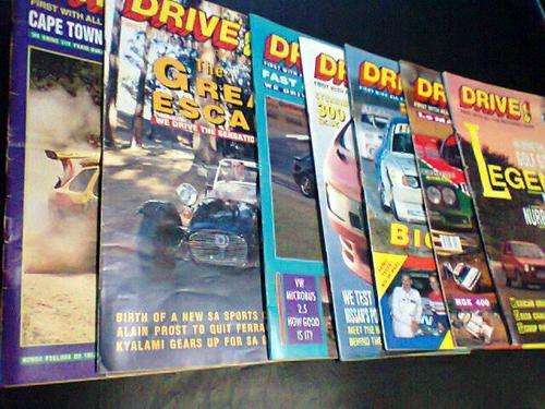 7 X Drive Magazines from yeaster Year. They are Very Large Books.