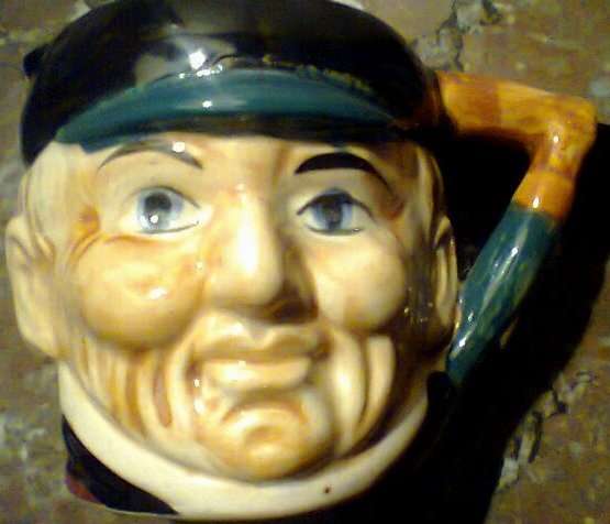a TOBY Type BEER Mug made by "MK" IN EXCELENT CONDITION.
