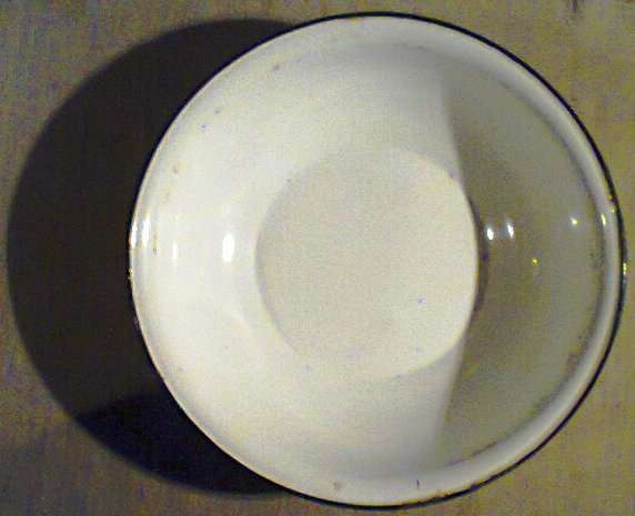A VERY OLD LARGE HEAVY BREAD DOUG DISH, of a FARM in the SWARTBERG REGION.