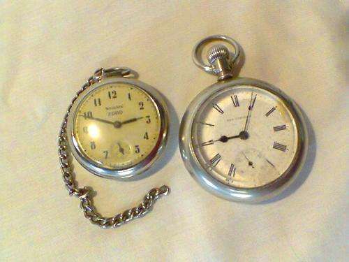 2 x Flob Watches. A "Pan - America" & A Westclock Zobo Shock Resistant made in Canada.