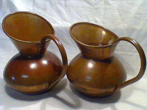 2 Very Collectable " ORIGINAL De Klerk " Copper Jug's. One is in Excellent Condition.