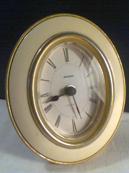 A Vintage Quartz  Dressing Table "STAIGER" Clock. Keeps time Ok & in Very Neat Condition