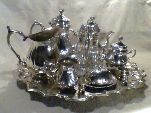A Awesome EM-ESS Complete Tea Set, Tray size:550mm Long x 430mm Wide.In Excellent Condition for AGE.