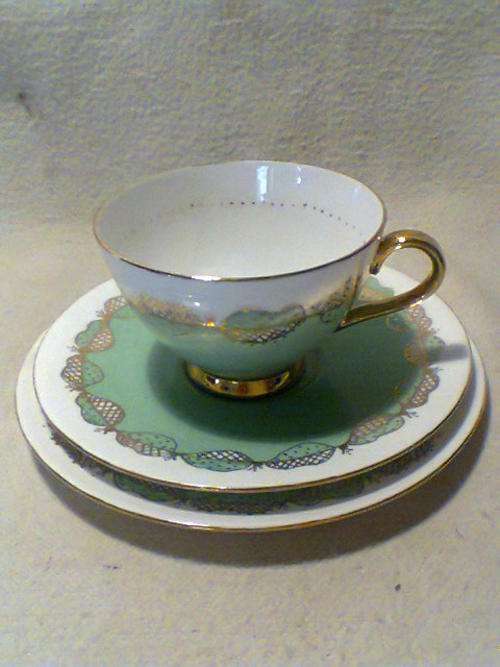 A Trio,U can Bid on one or more"Tuscan Fine English Bone China" hand made by "E WILLIAMS 1956"
