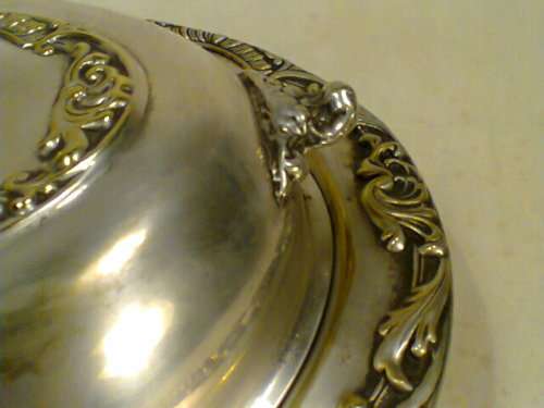 A REAL awsome 1950 Tureen for Xmas Size: 290mm Long x 225mm Wide.In good S/Hand condition