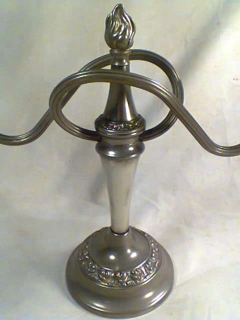 1930's "IANTHE" Silver Plated 2 arm Candlestick English made measuring: 230mm Tall x 265mm Wide.
