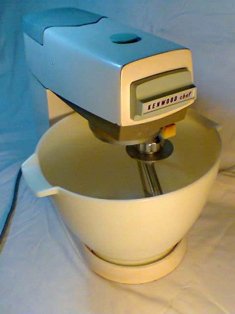 A Genuine 1960's KENWOOD CHEF with accessories and in excellent working second hand used condition