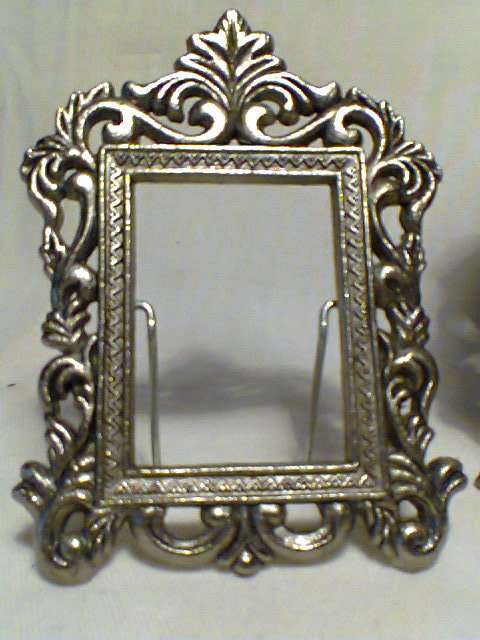 Awesome Victorian from a Estate Auctio 4 miniature Pewter Frames. Sizes from 100mm Tall down to 65mm