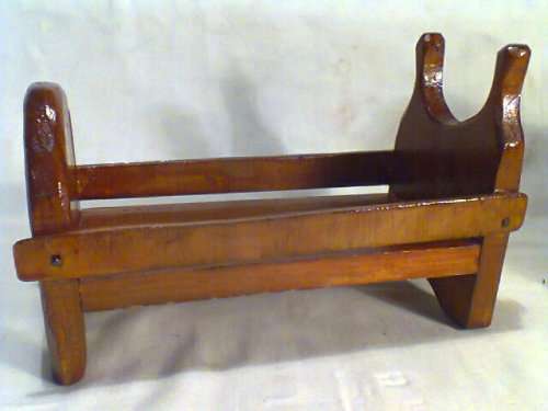 Furniture for a Doll's House .A bed plus dressing table & a smal chest with a large dresser