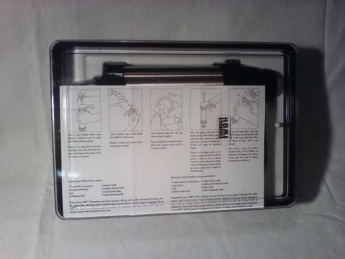 Vintage Hand held Cookie press in box and very neat with instructions & in used second hand order.