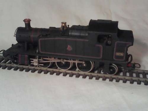 Vintage King George 5 era Lima Prairie Tank No 5574 Made in Italy OO Gauge. British Railways Steam .