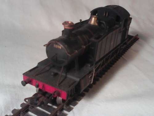 Vintage King George 5 era Lima Prairie Tank No 5574 Made in Italy OO Gauge. British Railways Steam .