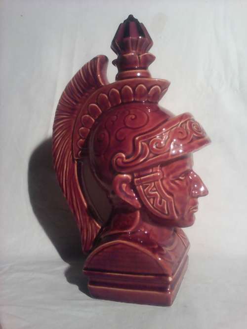 Man Cave special "The Centurion"Rare old Whiskey Bottle. It was really well made. Sold as used.