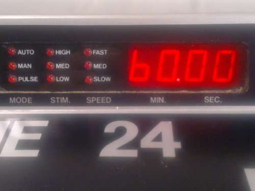 Slimline 24 Professional Computer slimming machine with all cables & in working order. Sold as used
