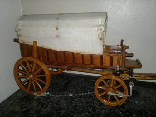 1940's KAKEBEEN  Ossewa "Ox wagon & 12 Afrikaners Oxen + Boer + handler" Hand Carved Detailed