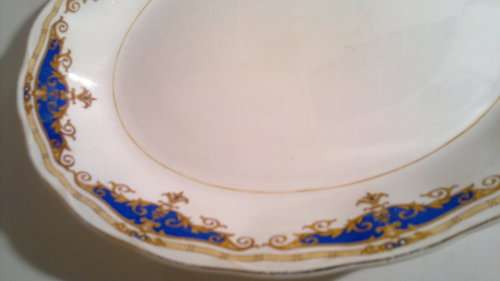 1936 to 1954 Grindley Oval Cream Petal in Janique pattern. In excellent no Cracks or Grazing marks.
