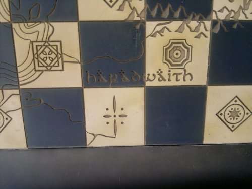 Lord of the Rings. Lord of the Rings. Chess Set complete with four extra Chess pieces. Sold as used.