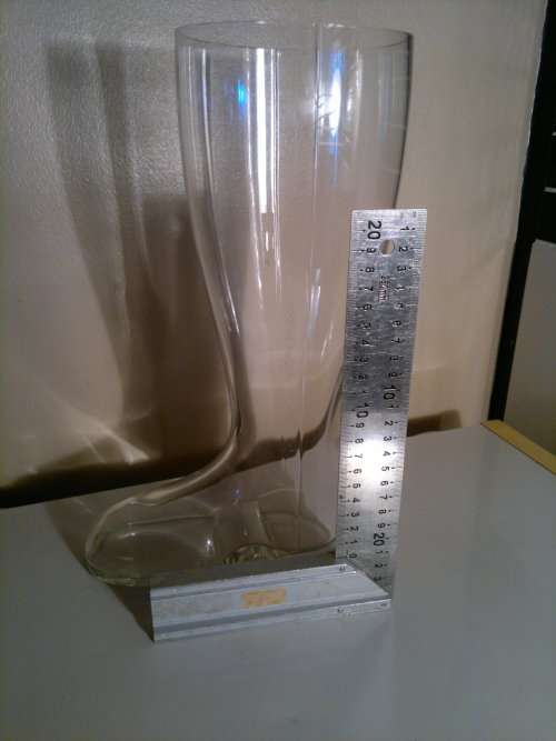 2 x Man Cave collectible's.A West German ceramic Grez boot Stein, 2 Liter Foot long boot Beer glass.