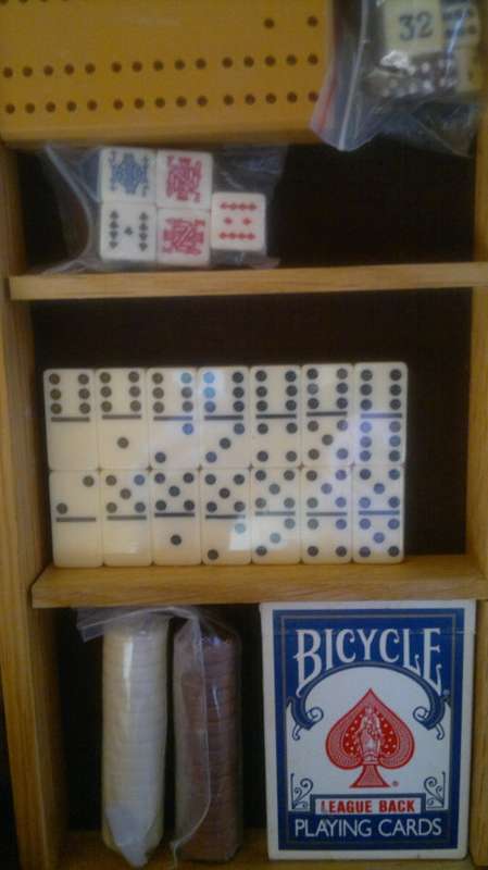 Ideal for lock down 7 in 1 Delux Game Set, Wooden Chess set. Domino's. Cards Excetra all in one box.