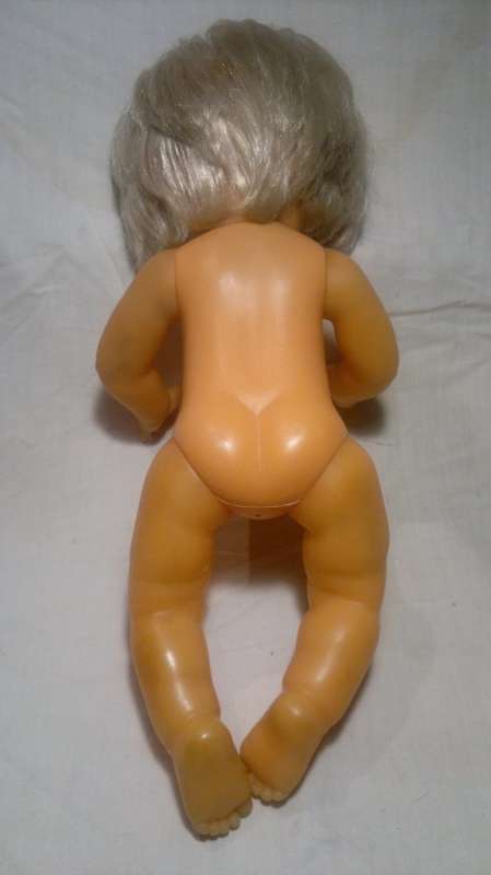 Vintage Pretty Drinking Wetting 1980's Doll First Love style 44cm with clothes well played with.