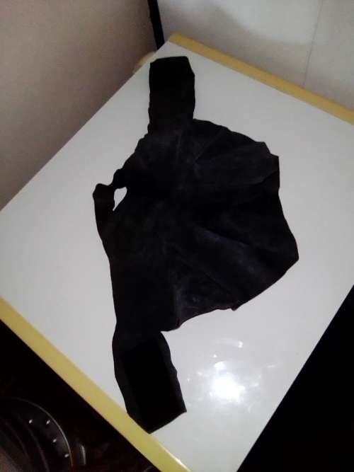 Two Genuine LEATHER Motorcycle side panniers/saddlebags. Still in a good used condition.