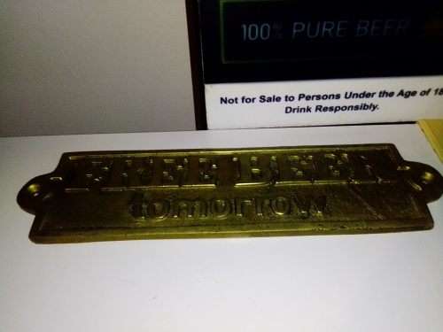 WoW Bar collectibles.Unusual Bottel opener wall mount `Windhoek` Draught Plus `Free Beer Tomorrow`