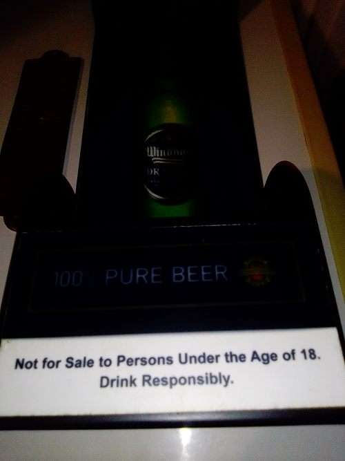 WoW Bar collectibles.Unusual Bottel opener wall mount `Windhoek` Draught Plus `Free Beer Tomorrow`