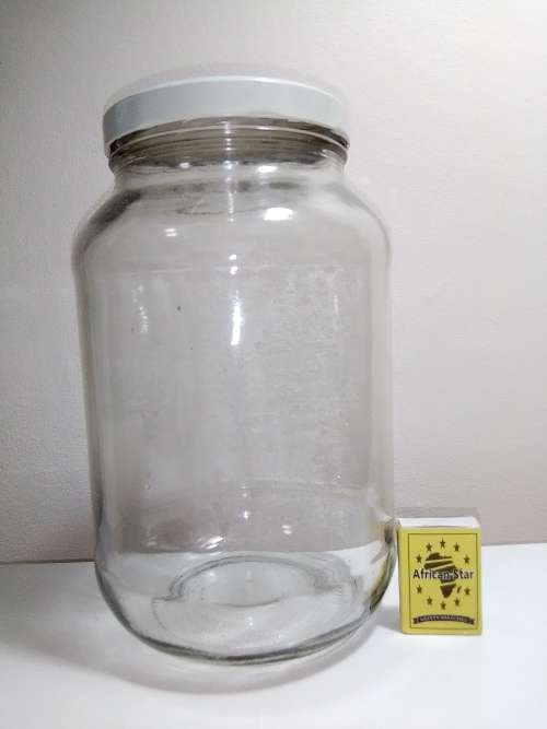 We have a few, Collectors Old Perseverative glass bottle with original white steel lid. Bid per one.