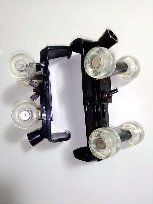 Very Rare 2 x Sets available. BID on as A LOT of 4 skates. Build a bear Adjustable Skates..