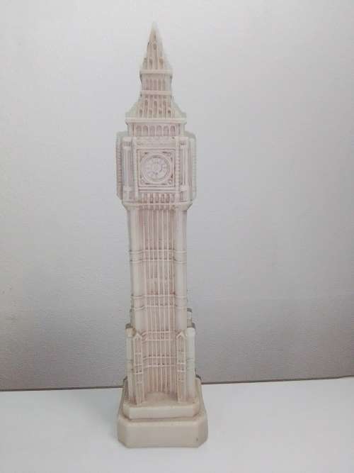 A Vintage London a cast resin ` BIG BEN `TOWER ornament. Signed F.A.R.O.