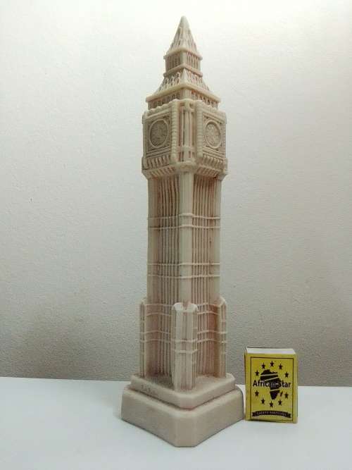 A Vintage London a cast resin ` BIG BEN `TOWER ornament. Signed F.A.R.O.