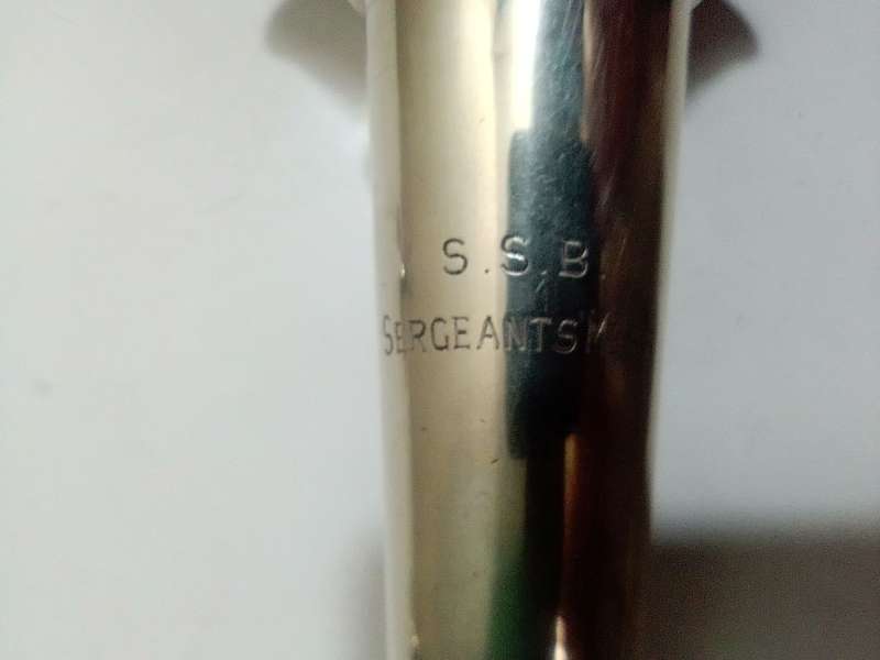 WoW "Sargeant`s Mess" Army Specimen Vase Jubilee Silver Plate E.P.N.S. A1. plus 2 Candle holder