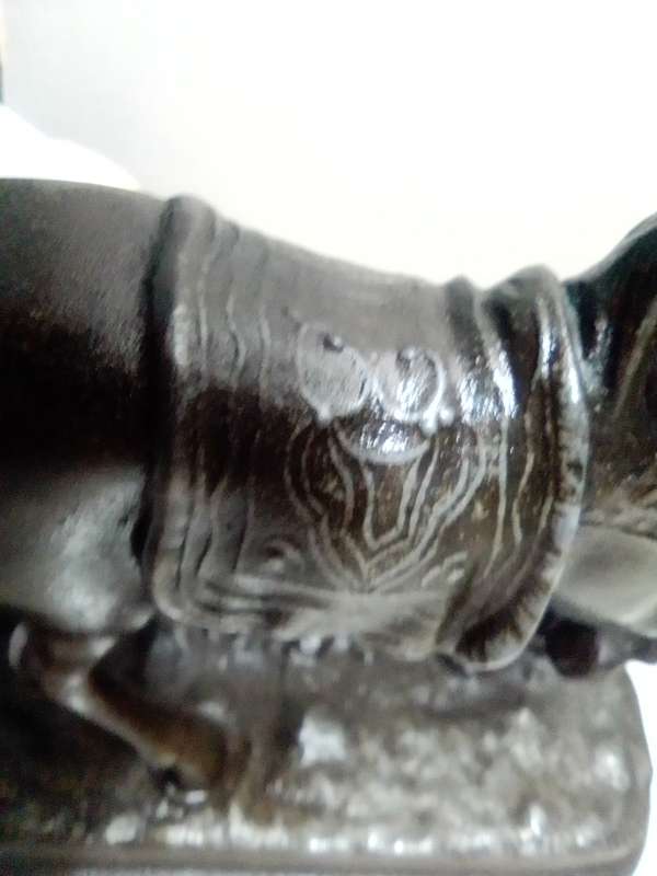 Vintage Spelter Bronze Horse,  captures the noble and attractive horse in motion with its head Up