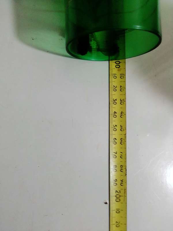 Wow Venetian made in Italy a green hand blowen Carafe's night stand bottles & matching glass.