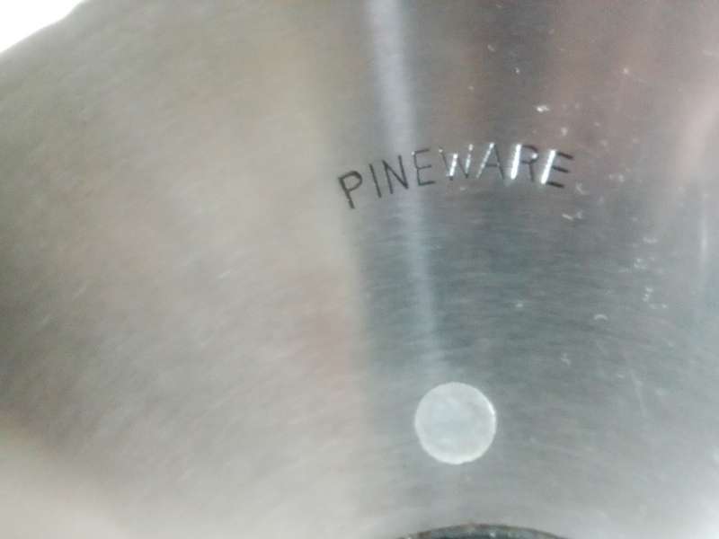 Vintage stainless steel Pineware  bread/meat slicer. For that Retro Kitchen.